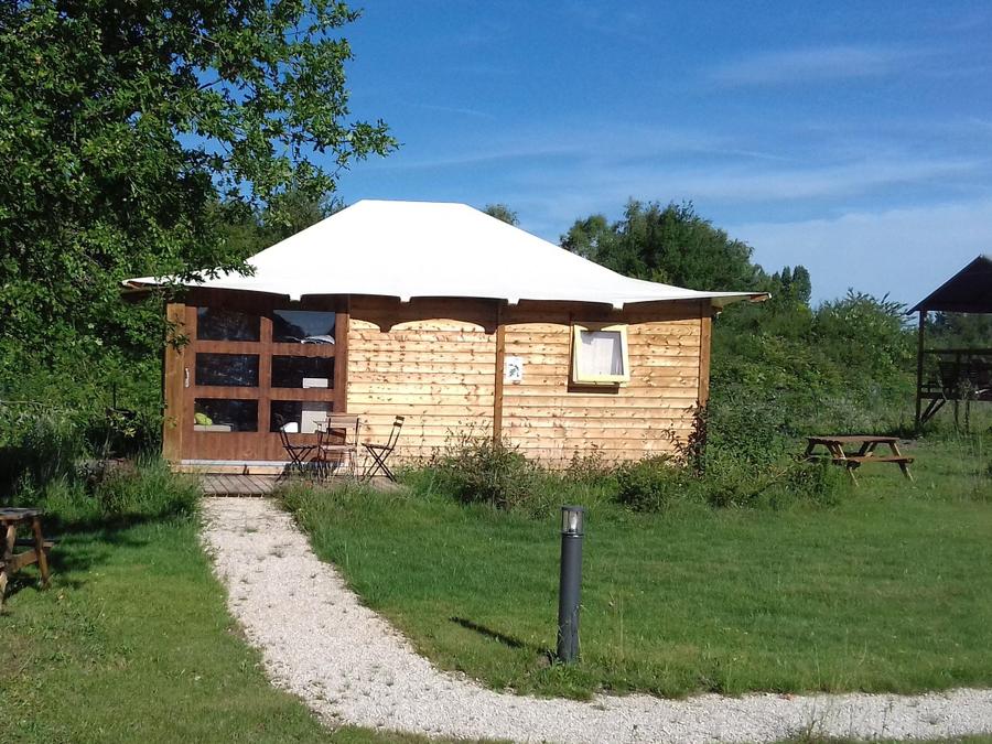 Tente en toile et en bois 5 personnes - LODGE BALI CONFORT + 0