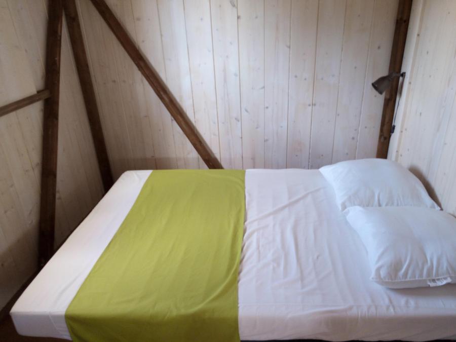 Tente en toile et en bois 5 personnes - LODGE BALI CONFORT + 8