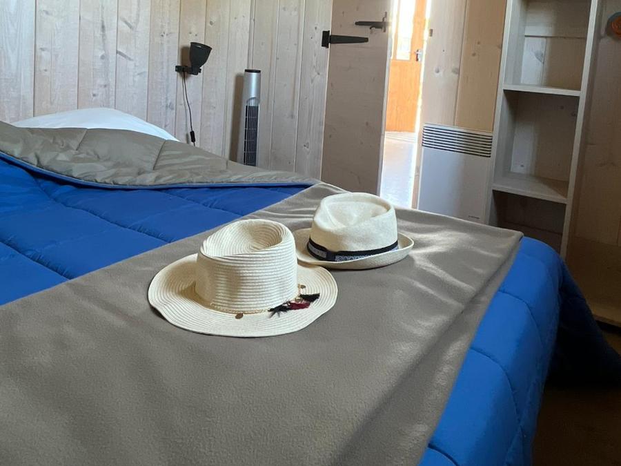 Tente 5 personnes - Lodge sur pilotis Africa Confort 24m² (2 chambres) + terrasse couverte 12m² 6