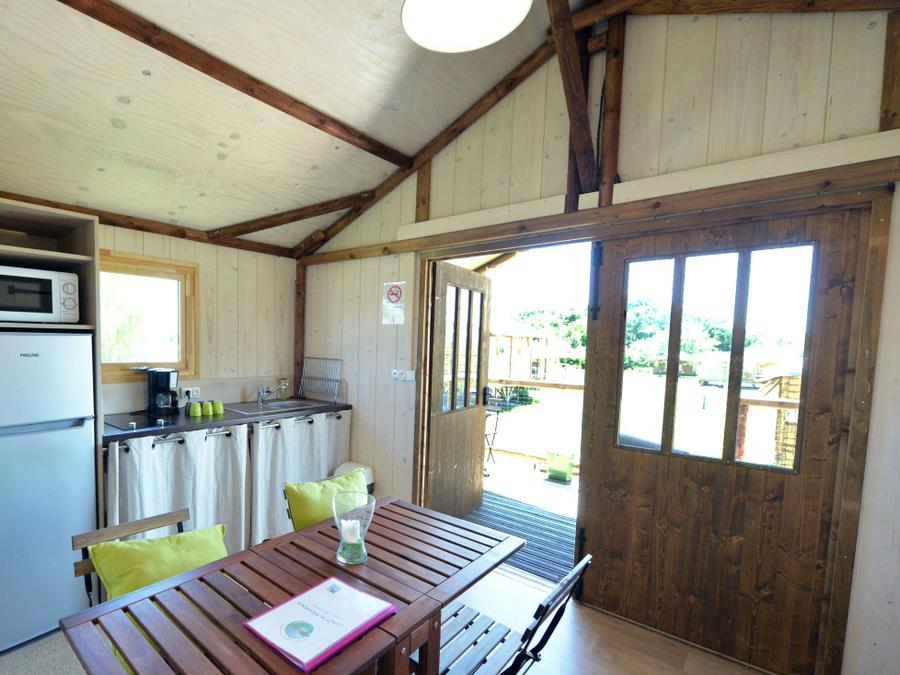 Tente 5 personnes - Lodge sur pilotis Africa Confort 24m² (2 chambres) + terrasse couverte 12m² 3