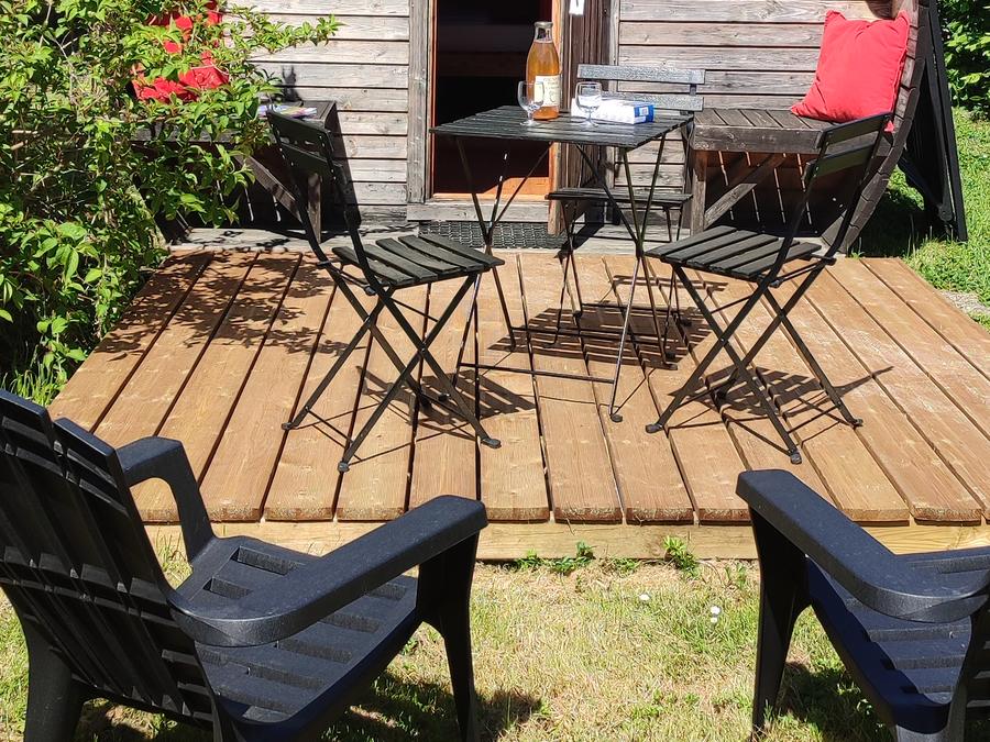 Unique 3 personnes - Tonneau Lodge Confort 11m² (1 chambre) 1