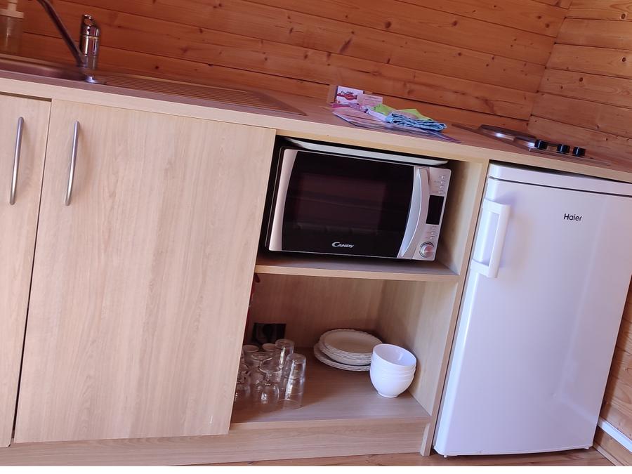 Unique 3 personnes - Tonneau Lodge Confort 11m² (1 chambre) 8