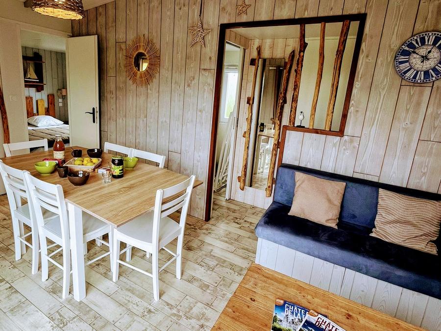 Mobilhome 6 personnes - Cottage Bord d'étang Premium 3 chambres 1 sdb 36 m² 10