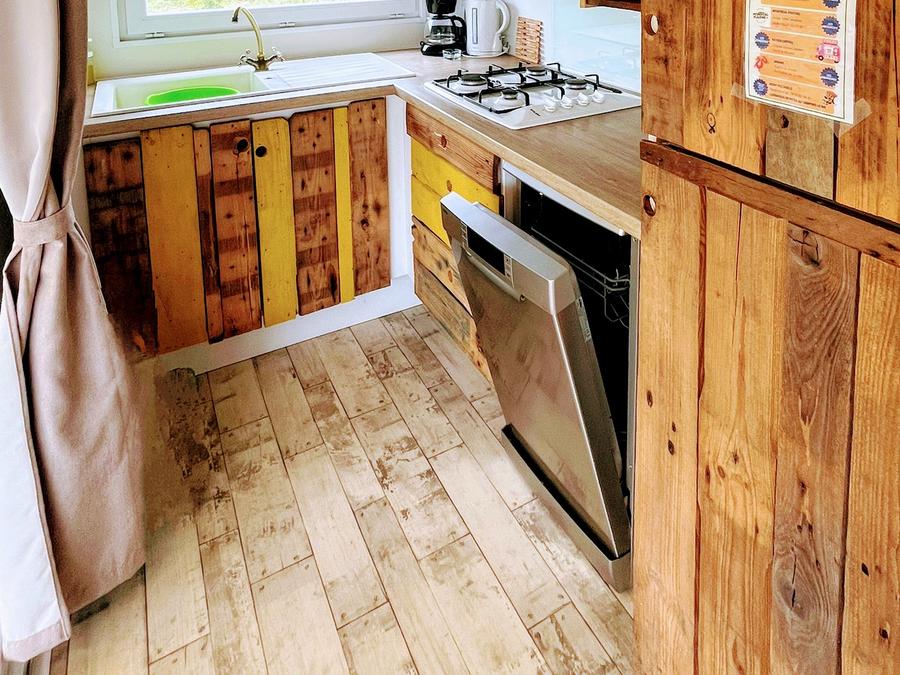 Mobilhome 6 personnes - Cottage Bord d'étang Premium 3 chambres 1 sdb 36 m² 12