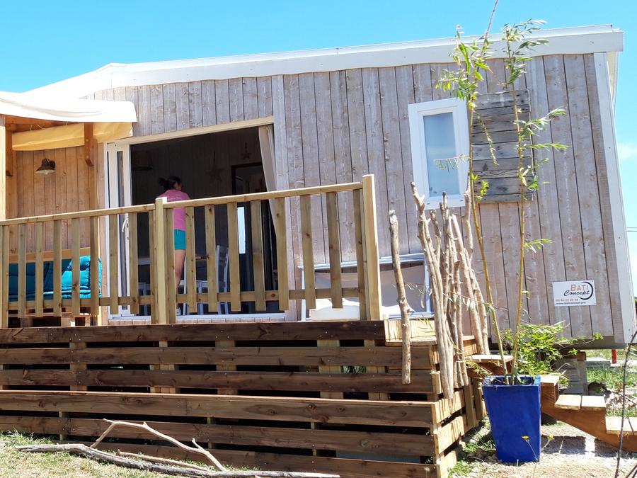 Mobilhome 6 personnes - Cottage Bord d'étang Premium 3 chambres 1 sdb 36 m² 1