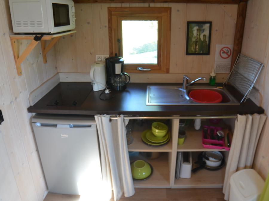 Tente en toile et en bois 2 personnes - Lodge Africa 1 chambre 5