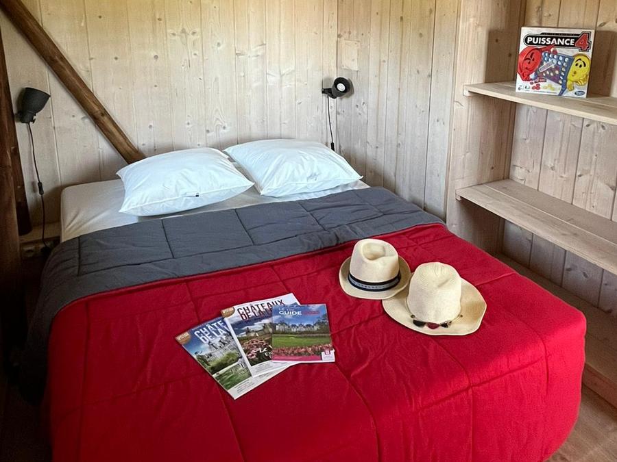 Tente en toile et en bois 2 personnes - Lodge Africa 1 chambre 10