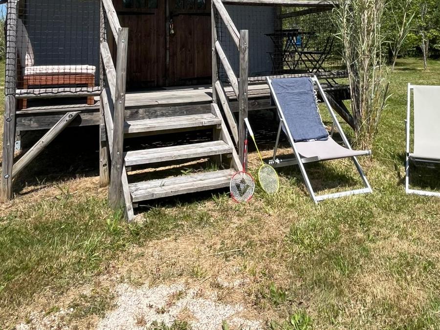 Tente en toile et en bois 2 personnes - Lodge Africa 1 chambre 0