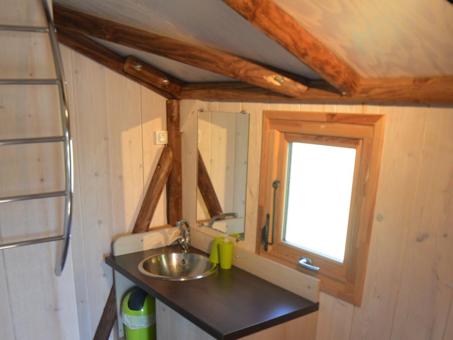 Tente en toile et en bois 2 personnes - Lodge Africa 1 chambre 6