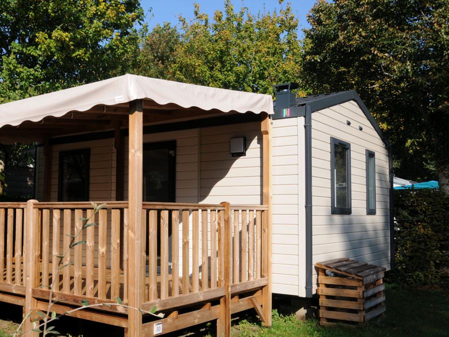 Mobilhome 2 personnes - Pénestin CONFORT 16m² (1chambre - 2 personnes) + Terrasse couverte + TV 0