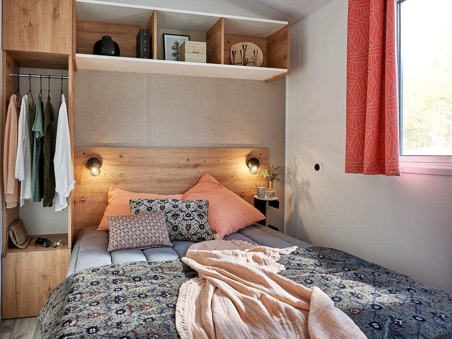 Mobilhome 2 personnes - Pénestin CONFORT 16m² (1chambre - 2 personnes) + Terrasse couverte + TV 2
