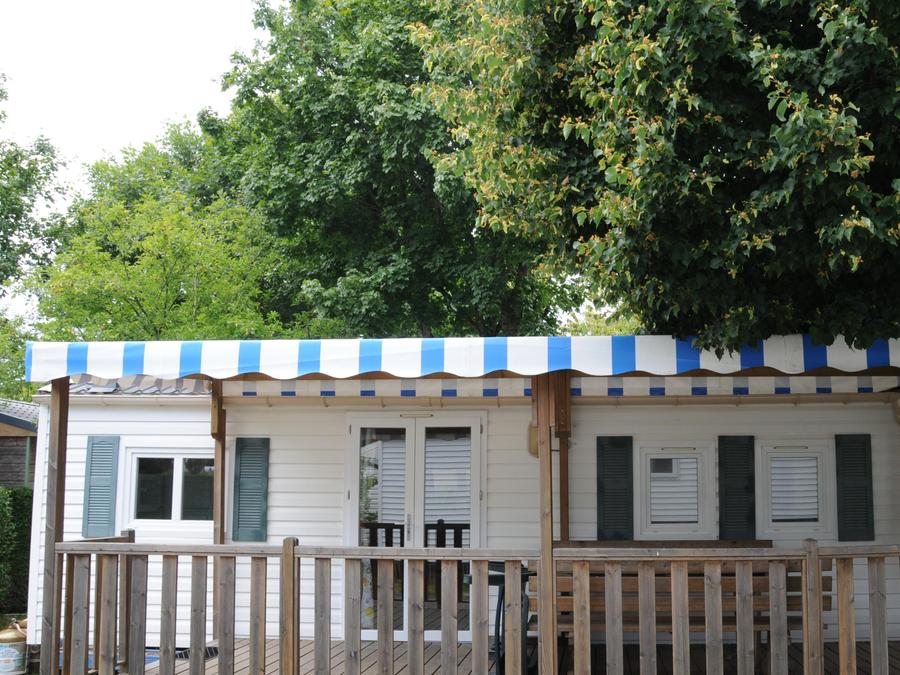 Mobilhome 5 personnes - Mobi-home Berric STANDARD 27m² (2 chambres) + Terrasse couverte + TV 0