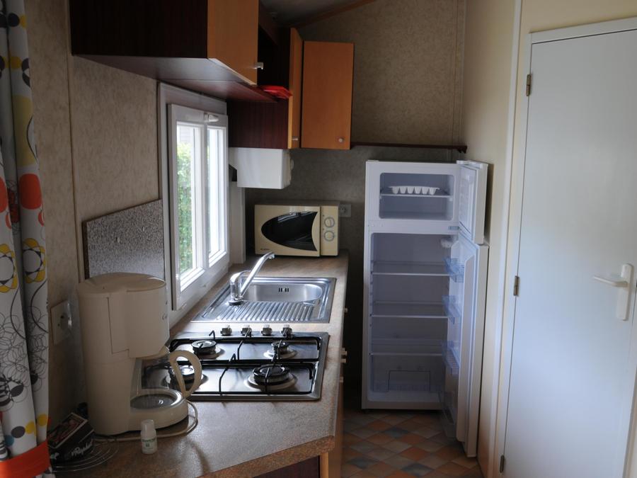 Mobilhome 5 personnes - Mobi-home Berric STANDARD 27m² (2 chambres) + Terrasse couverte + TV 4