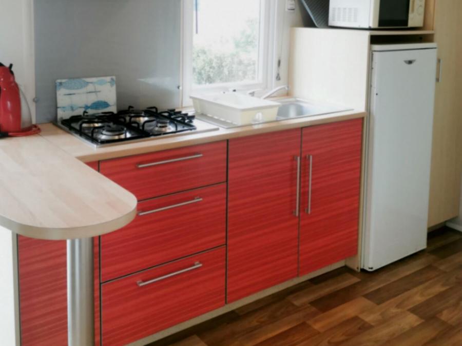 Mobilhome 4 personnes - 2 Chambres Confort + Terrasse semi-couverte 2