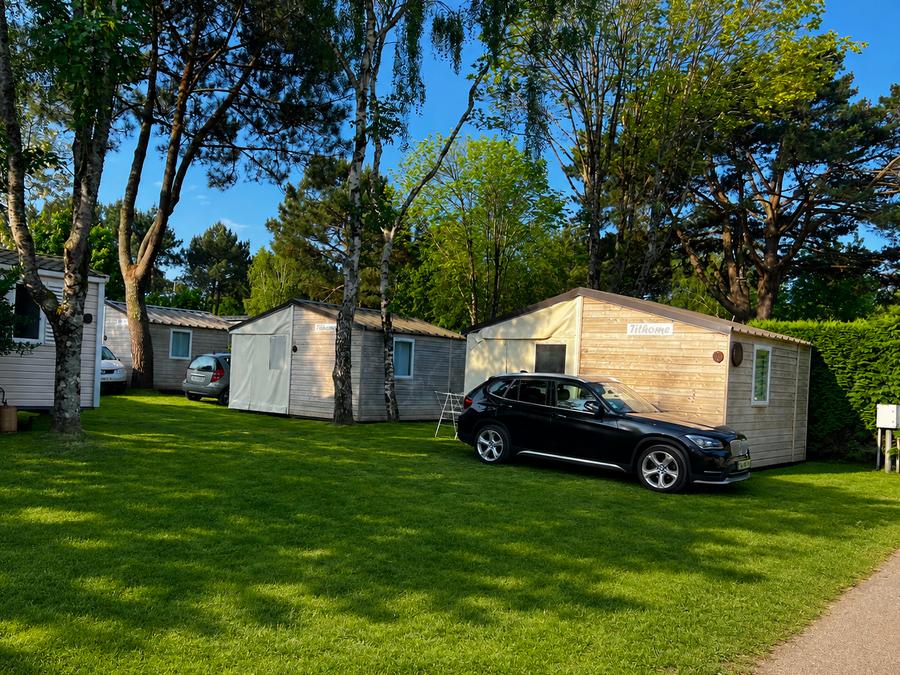 Bungalow toilé 5 personnes - MINI 21-2 (Tithome) >10ans - SANS SANITAIRE - maxi 4 adultes (lits superposés) - 2 chambres, environ 21m² 8
