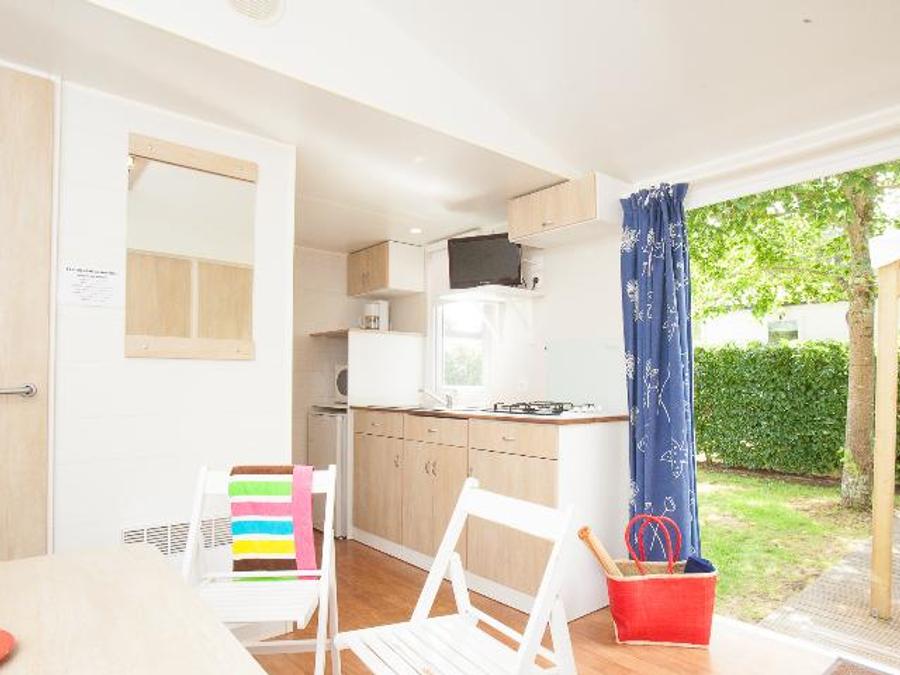 Mobilhome 6 personnes - CLASSIC 26-2 >10ans - maxi 4 adultes - TV, 2 chambres, environ 26m² 1