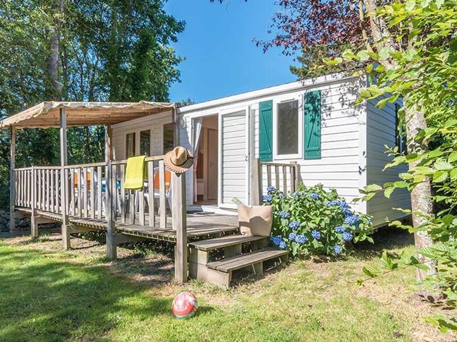 Mobilhome 5 personnes - CLASSIC 27-2 >10ans - maxi 4 adultes - TV, 2 chambres, environ 27m² 0