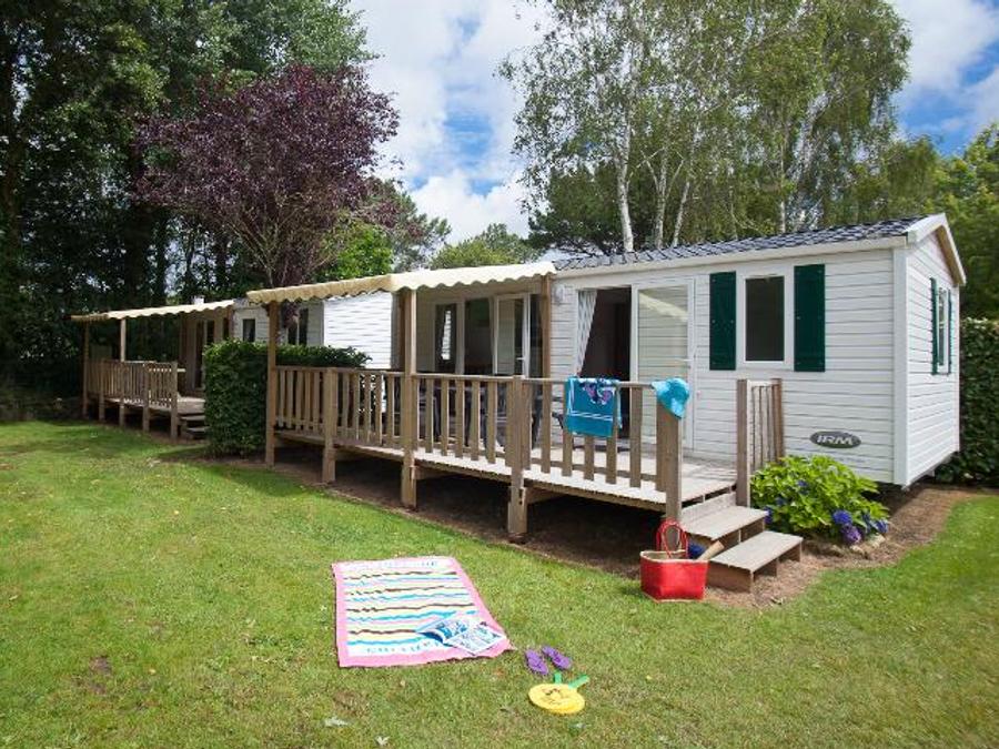 Mobilhome 5 personnes - CLASSIC 27-2 >10ans - maxi 4 adultes - TV, 2 chambres, environ 27m² 2