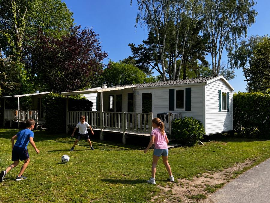 Mobilhome 5 personnes - CLASSIC 27-2 >10ans - maxi 4 adultes - TV, 2 chambres, environ 27m² 7