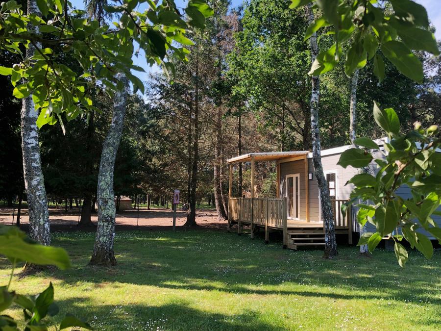Mobilhome 6 personnes - CONFORT 30-2 - maxi 4 adultes - TV, 2 chambres (lit 160*200), environ 30m², 2 chiliennes 0