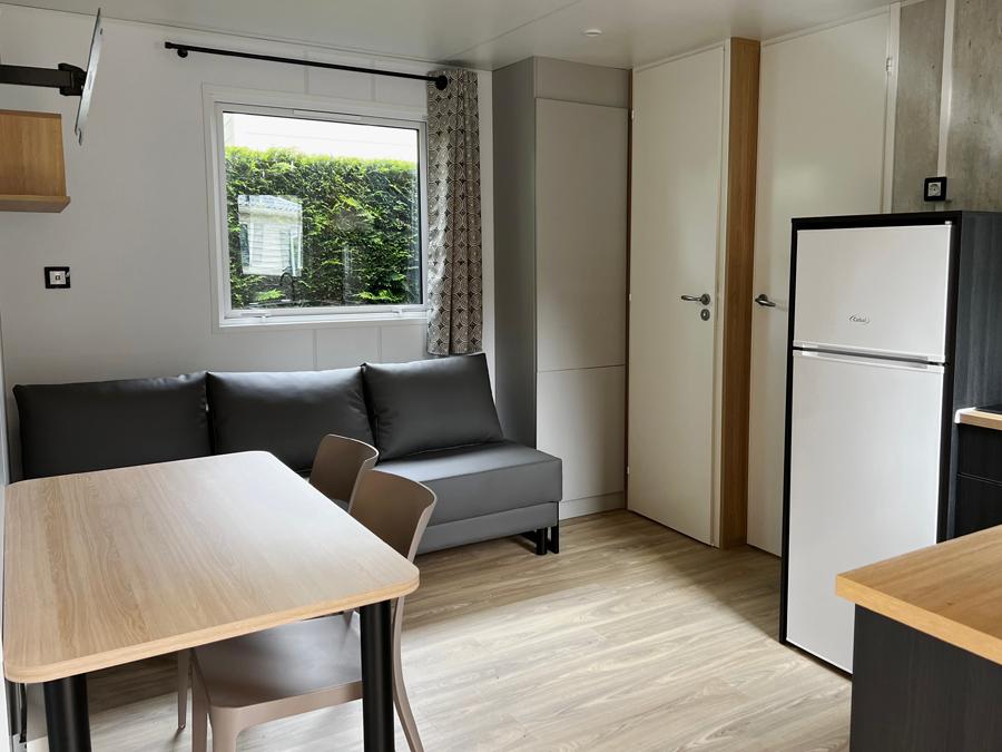 Mobilhome 6 personnes - CONFORT 27-2 (Mobil-home) - TV, 2 chambres, environ 30m² NOUVEAU 2023 - MAX 4 ADULTES / 2