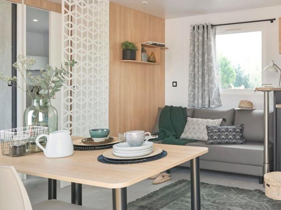 Mobilhome 8 personnes - PRIVILEGE 38-3 - 3 chambres , TV LV grille-pain mac expresso, env 38m² NOUVEAU 2023 - MAX6ADULTES / 1