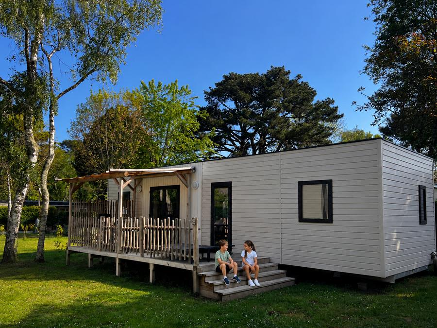 Mobilhome 8 personnes - PRIVILEGE 40-4 (Mobil-home) - TV, LV, grille-pain, caf expresso, 4 ch, env. 40m² - MAX 7 ADULTES / 7