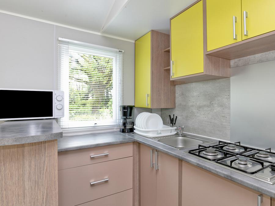 Mobilhome 6 personnes - Mobil-Home Confort Genêt - 3 ch. - TV 4