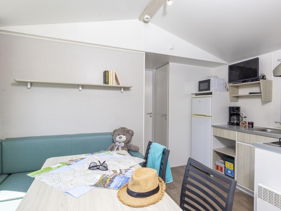 Mobilhome 4 personnes - Mobil-Home Confort Hortensia - 2 ch. - TV 2