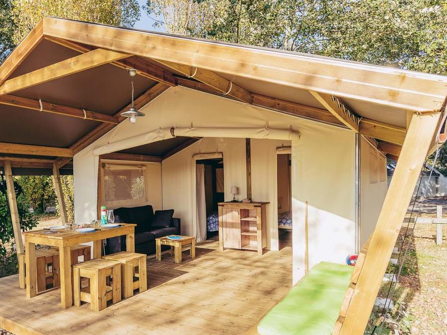 Tente 4 personnes - Free Flower Standard 30m² 2 chambres - sans sanitaire 0
