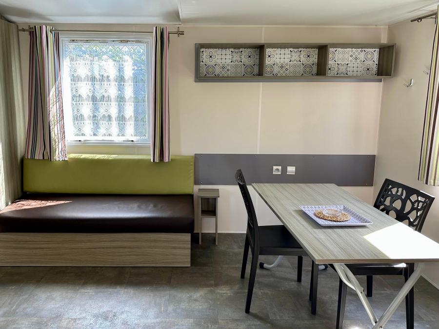 Mobilhome 2 personnes - Mobil-home NEPTUNE Standard 25m² - 1 chambre + terrasse couverte 9m² 7