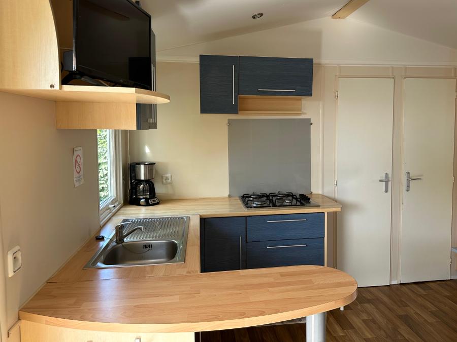 Mobilhome 5 personnes - Mobil-home Standard MERCURE 27m² - 2 chambres + terrasse semi-couverte 11m² 8