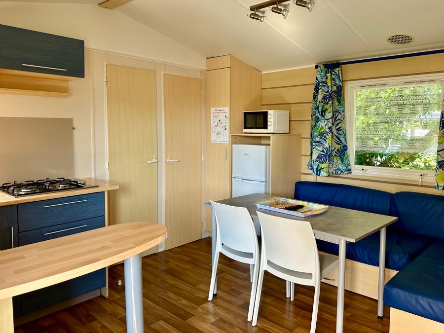 Mobilhome 5 personnes - Mobil-home Standard MERCURE 27m² - 2 chambres + terrasse semi-couverte 11m² 6