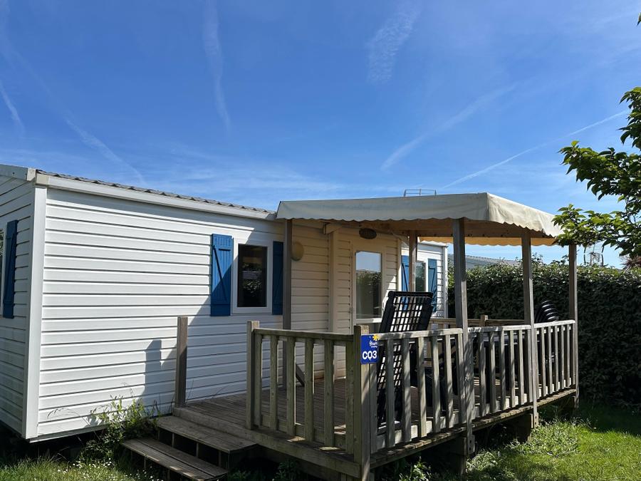 Mobilhome 5 personnes - Mobil-home Standard MERCURE 27m² - 2 chambres + terrasse semi-couverte 11m² 9