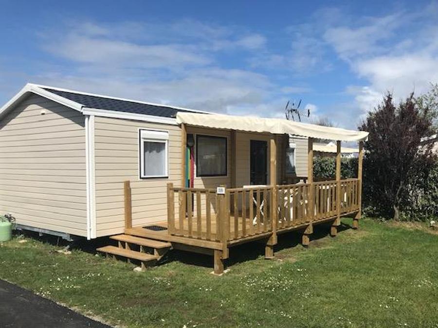 Mobilhome 4 personnes - Mobil home Confort Nirvana 32m² - 2 chambres - 2 salles de bains + terrasse semi-couverte 15m² 0