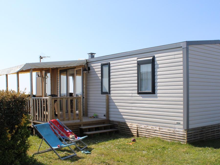 Mobilhome 4 personnes - Mobil home Premium HORIZON 40m² - 2 chambres + terrasse semi-couverte 15m² - Vue mer 0