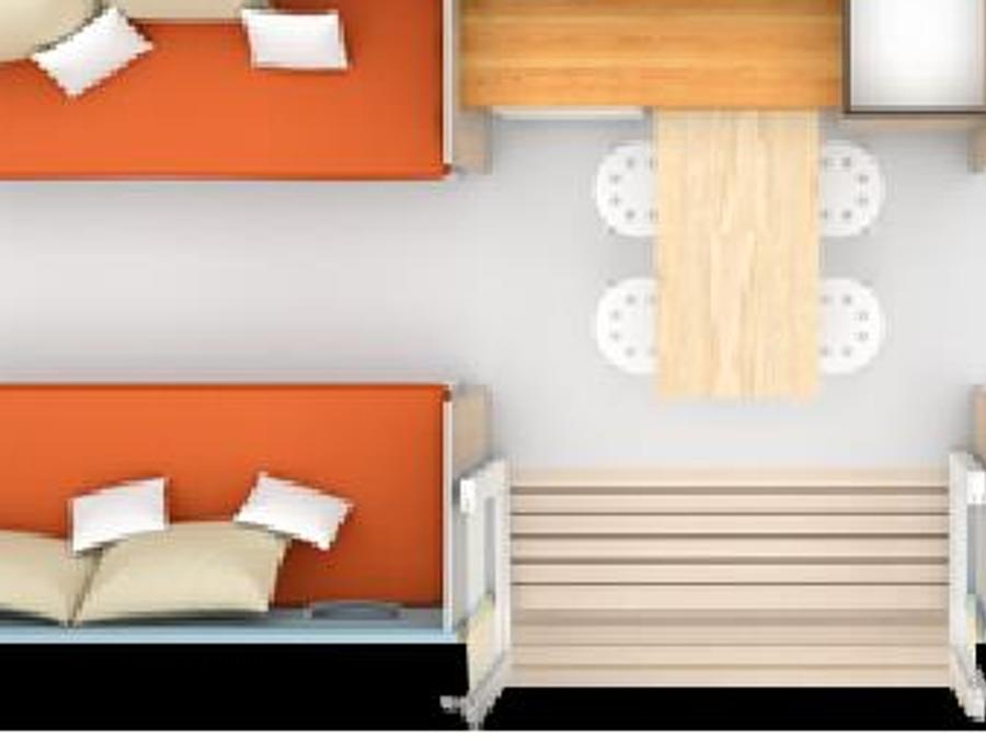 Bungalow toilé 4 personnes - Coco Sweet 8