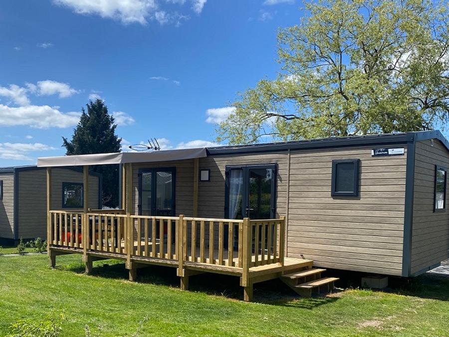 Mobilhome 4 personnes - Grand Large 30m² (2 chambres) + terrasse 5