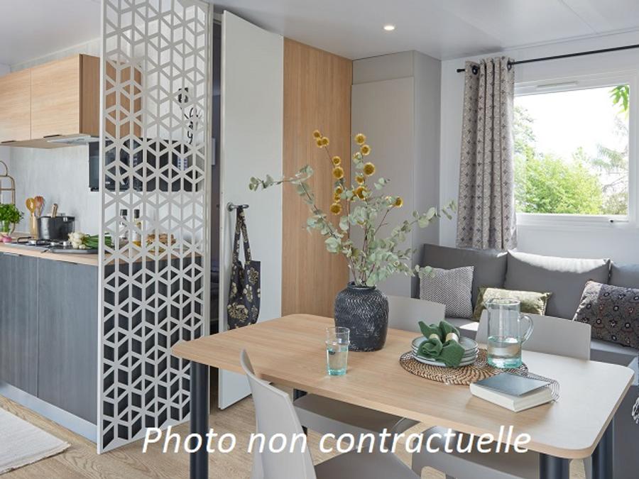 Mobilhome 4 personnes - Grand Large 30m² (2 chambres) + terrasse 1