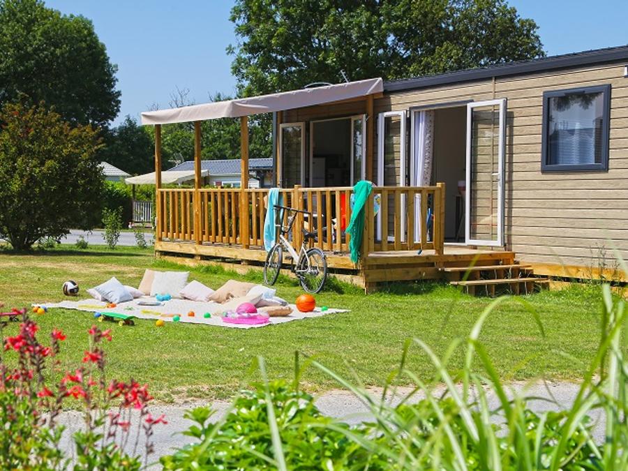 Mobilhome 6 personnes - Grand Large 34m² (3 chambres) + terrasse 8