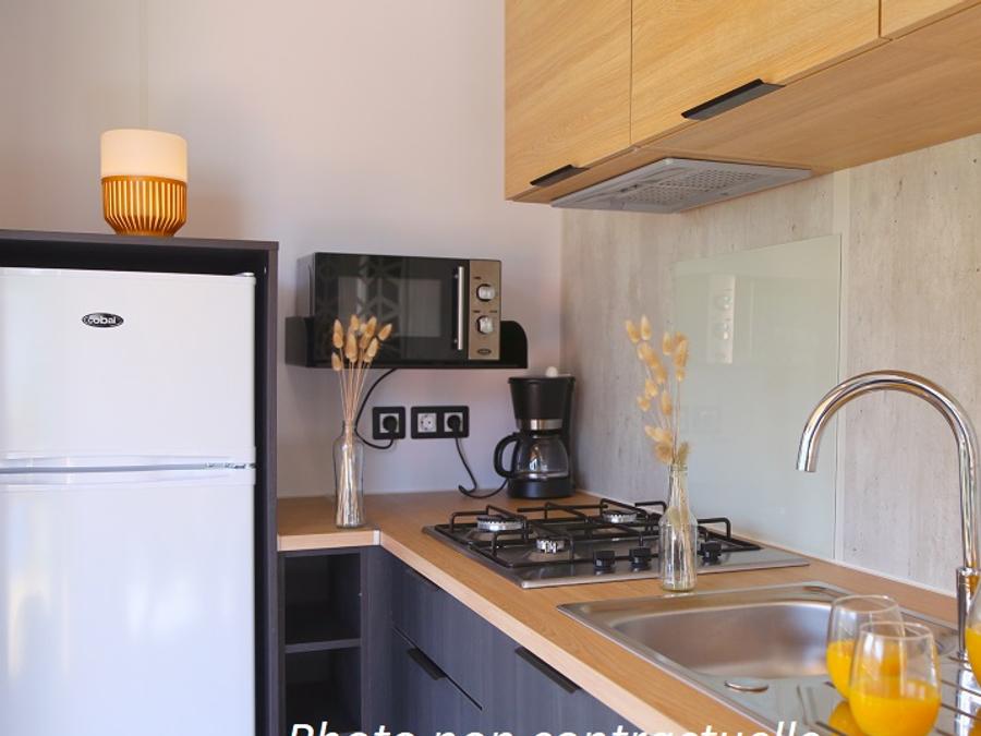 Mobilhome 6 personnes - Grand Large 34m² (3 chambres) + terrasse 6