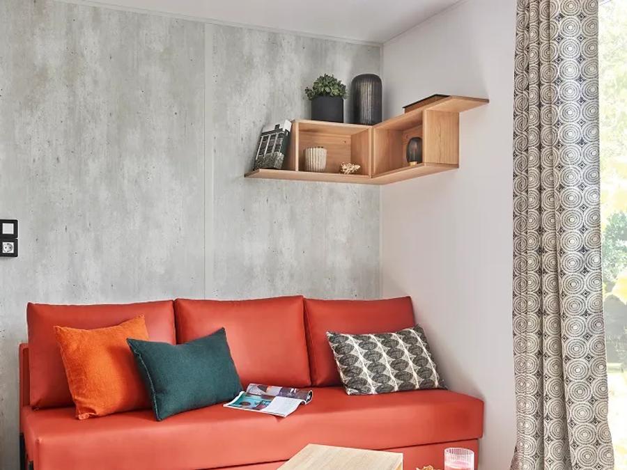 Mobilhome 6 personnes - Grand Large 34m² (3 chambres) + terrasse 2