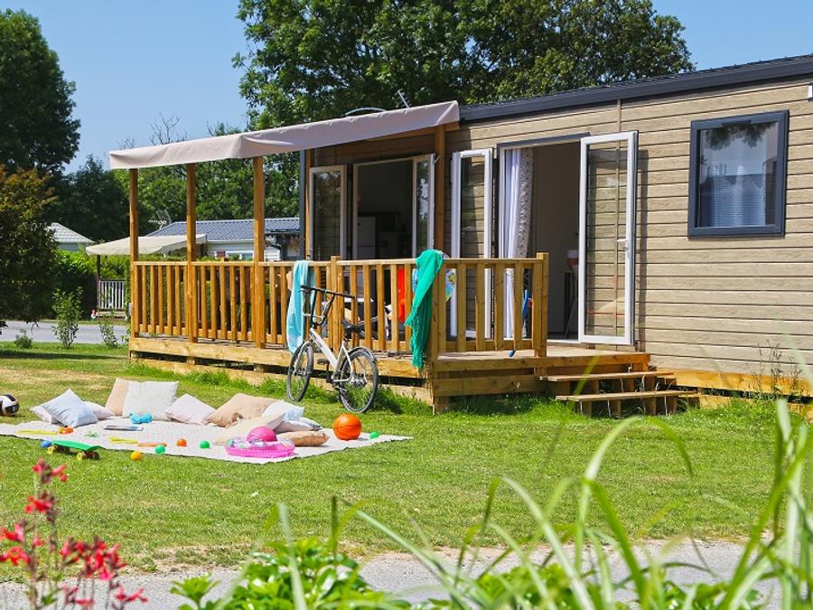 Mobilhome 6 personnes - Grand Large 34m² (3 chambres) + terrasse 9