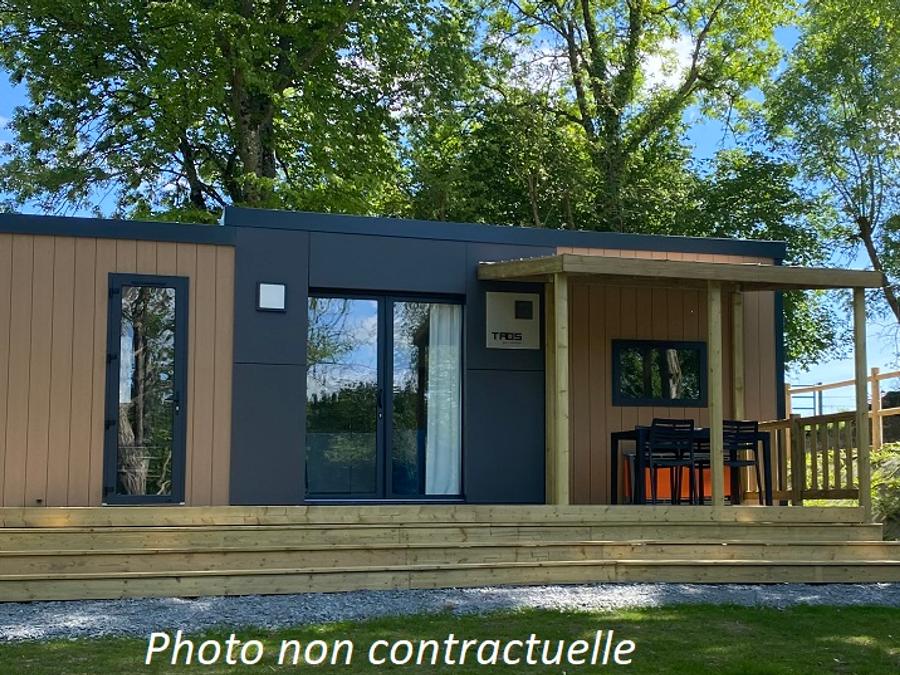 Mobilhome 4 personnes - Taos 35m² (2 chambres 2 SDB) + terrasse au bord de l'étang 0