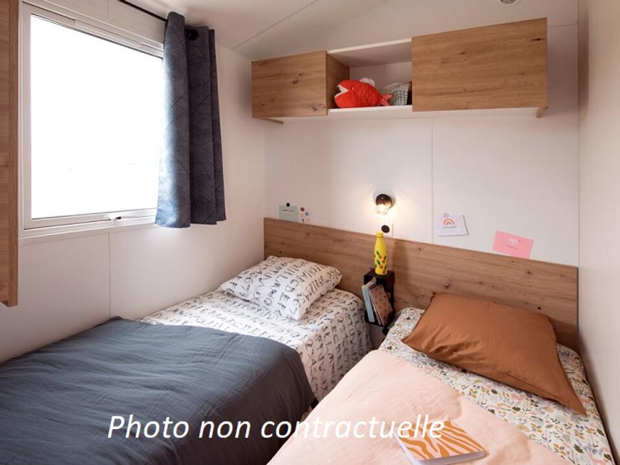 Mobilhome 11 personnes - Tribu 71m² (5 chambres 3 SDB) + terrasse 5