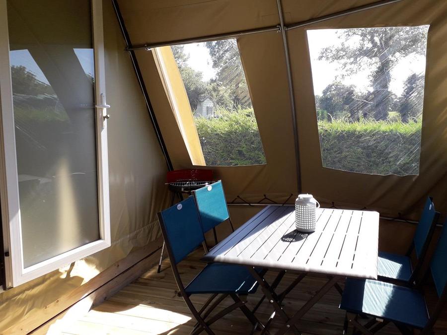 Bungalow toilé 4 personnes - COCO SWEET sans sanitaire 2