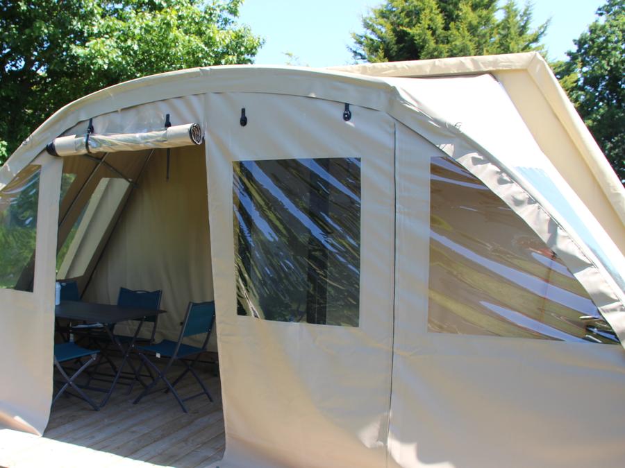 Bungalow toilé 4 personnes - COCO SWEET sans sanitaire 1