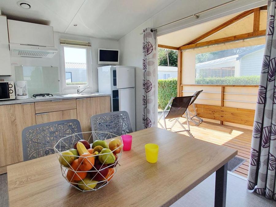 Mobilhome 3 personnes - 1 chambre 2