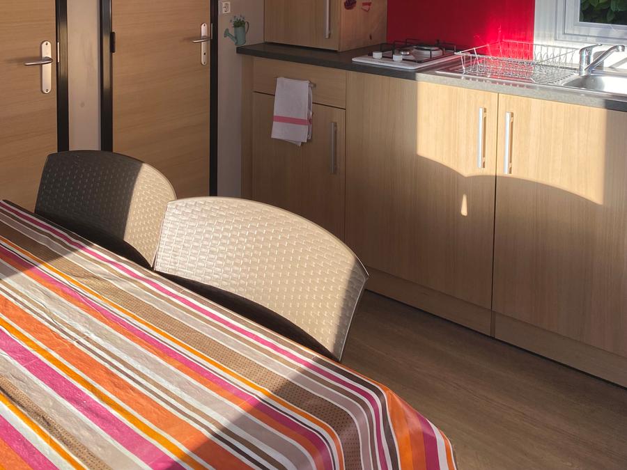 Mobilhome 2 personnes - Mobil-home - 15m² - 1 chambre avec terrasse 2