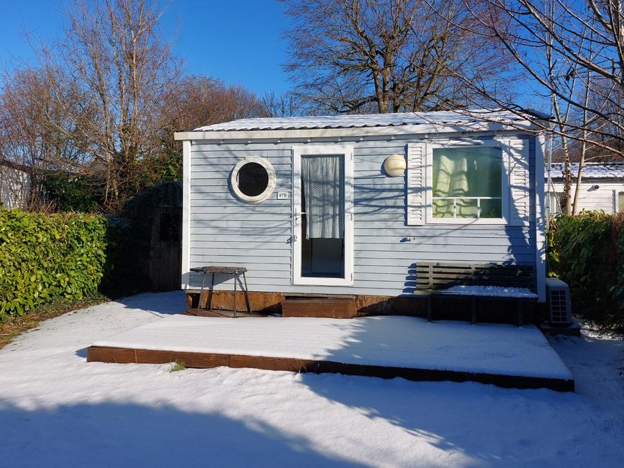 Mobilhome 2 personnes - Mobil-home - 15m² - 1 chambre avec 2 lits simples sans terrasse 0
